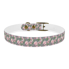 Dog Collar- Pink Flowers