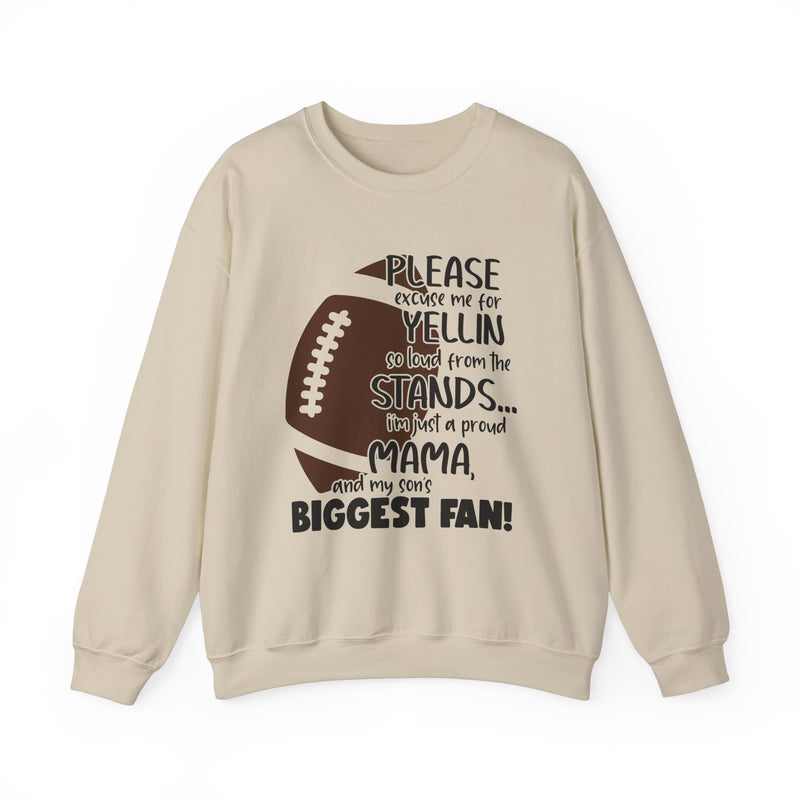 Fall Football Fan Sweatshirt