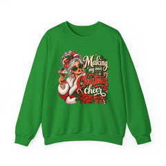 Christmas Cheer Sweatshirt — "Making My Own Christmas Cheer" Holiday Sweatshirt