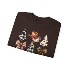 Rustic Coquette Christmas Sweatshirt