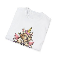 "If I Were a Unicorn I Would Stab You With My Horn" Funny Graphic Tee