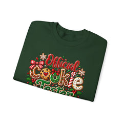 "Official Cookie Tester" Christmas Holiday Sweatshirt