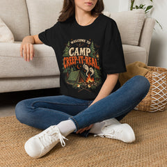 Camp Creep-It-Real T-Shirt — Welcome to Camp Halloween Graphic Tee- BP