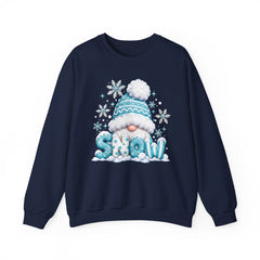 Winter Chill Sweatshirt - Cozy Unisex Crewneck with Snowy Design, Perfect for Holidays, Gifts, Snow Lovers, Warmth, Casual Style