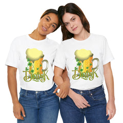 St. Patrick's Day Drink Tee - Unisex Short Sleeve T-Shirt