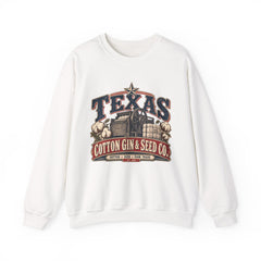 Texas Cotton Gin & Seed Co. Crewneck Sweatshirt - Southern Heritage