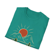 Desert Sunset T-Shirt — Cactus Mountain Graphic Tee