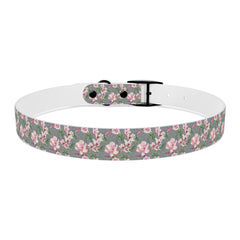 Dog Collar- Pink Flowers