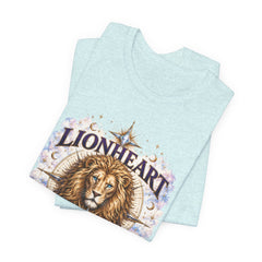 Lionheart T-Shirt — "Let Your Heart Lead" Lion Graphic Tee