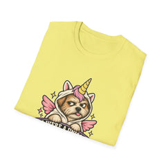 "If I Were a Unicorn I Would Stab You With My Horn" Funny Graphic Tee