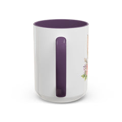 Bunny Ears Accent Coffee Mug (11, 15oz)