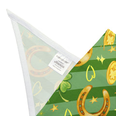 St. Patrick's Day Pet Bandana - Gold Coins & Clover
