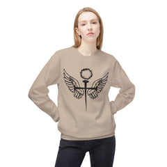 Christian Cross Fleece Sweatshirt