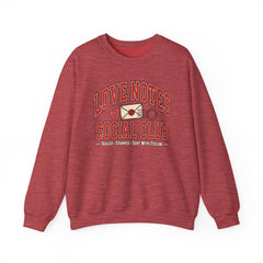 Love Notes Social Club Sweatshirt — Retro Valentine Crewneck