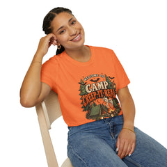 Camp Creep-It-Real T-Shirt — Welcome to Camp Halloween Graphic Tee- BP