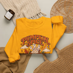 Pumpkin Spice & Paranormal Nights Crewneck Sweatshirt - Halloween