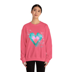 Watercolor Hearts - Valentine's Day Sweatshirt