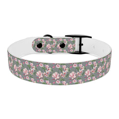 Dog Collar- Pink Flowers