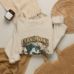 Cursed Books & Cozy Nooks Sweatshirt — Gothic Reading - Halloween BP