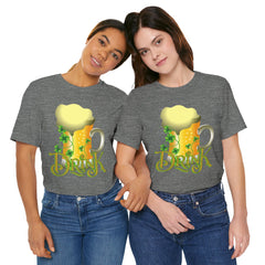 St. Patrick's Day Drink Tee - Unisex Short Sleeve T-Shirt