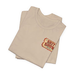 Shit Show Ticket Tee — Vintage Carnival Graphic T-Shirt