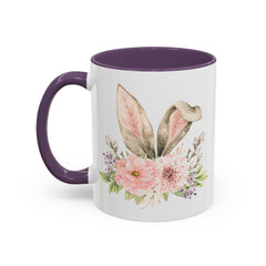 Bunny Ears Accent Coffee Mug (11, 15oz)