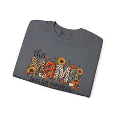 "This Mama Loves Her Pumpkins" Unisex Heavy Blend™ Crewneck Sweatshirt