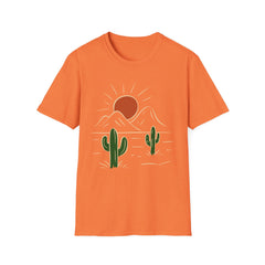 Desert Sunset T-Shirt — Cactus Mountain Graphic Tee