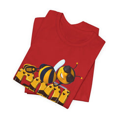 Bee Cool -Unisex Short Sleeve Tee - Fun, Casual Summer T-Shirt