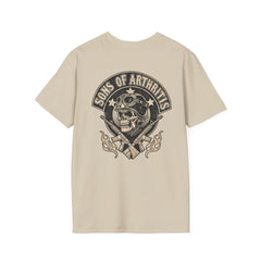 Sons of Arthritis Skull Tee — Military Biker Veteran Graphic T-Shirt
