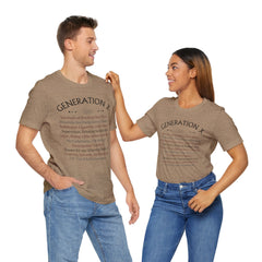 Generation X Unisex Tee