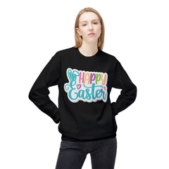 Happy Easter Unisex Midweight Softstyle Fleece Crewneck Sweatshirt
