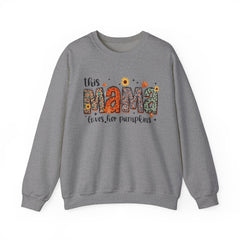 "This Mama Loves Her Pumpkins" Unisex Heavy Blend™ Crewneck Sweatshirt