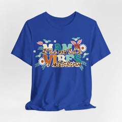 Tropical Mama Vibes Unisex Jersey Tee - Perfect for Summer & Holidays