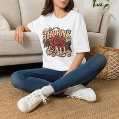 Thorns & All Rose Graphic T-Shirt - Love - Valentine
