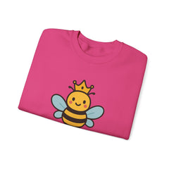 Queen Bee Fizzin'  -Unisex Crewneck Sweatshirt - Cute Casual Fashion