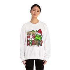 Grinch 'Is It Me? Am I The Drama?' Christmas Sweatshirt