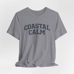 Coastal Calm Tee — Relaxed Beach Vibes Short Sleeve Shirt
