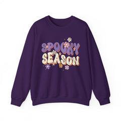 Spooky Season Crewneck Sweatshirt, Unisex Fall Apparel, Halloween Fashion, Cozy Sweatshirt, Autumn Gift Idea, Seasonal Clothing