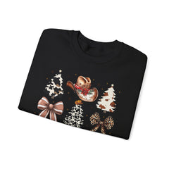Rustic Coquette Christmas Sweatshirt