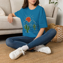 Desert Sunset T-Shirt — Cactus Mountain Graphic Tee