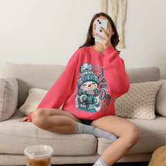 Hot Cocoa Kinda Day Sweatshirt- Winter- Christmas- Snowman