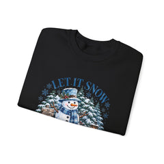 Let It Snow Somewhere Else - Winter  - Sweatshirt - Blue Design