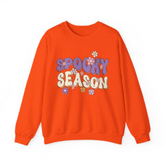 Spooky Season Crewneck Sweatshirt, Unisex Fall Apparel, Halloween Fashion, Cozy Sweatshirt, Autumn Gift Idea, Seasonal Clothing