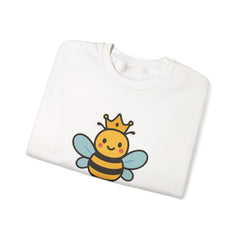 Queen Bee Fizzin'  -Unisex Crewneck Sweatshirt - Cute Casual Fashion