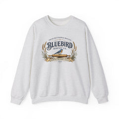 Bluebird Biscuit Co. Crewneck Sweatshirt — Vintage Bakery Logo Pullover