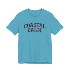Coastal Calm Tee — Relaxed Beach Vibes Short Sleeve Shirt