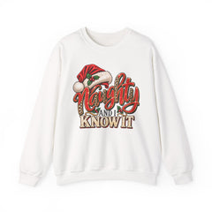 Naughty and Know It Christmas Crewneck Sweatshirt