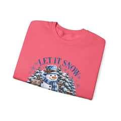 Let It Snow Somewhere Else - Winter  - Sweatshirt - Blue Design