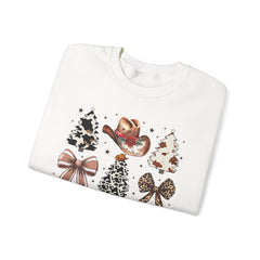 Rustic Coquette Christmas Sweatshirt